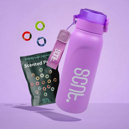 scnt.™ V2.0 - Scent-Based Taste Water Bottle